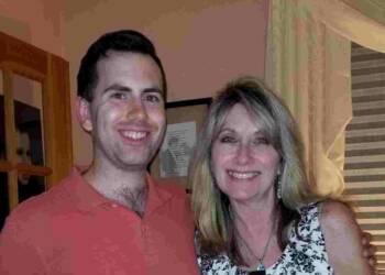 Nancy Quill with her husband