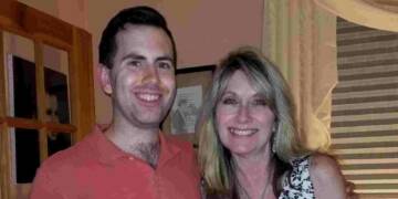 Nancy Quill with her husband