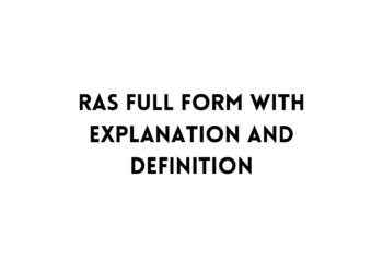 RAS full form