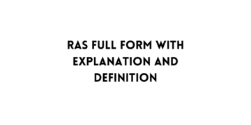 RAS full form