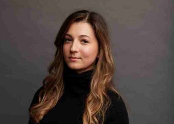 Stephanie Katherine Grant posing for photoshoot