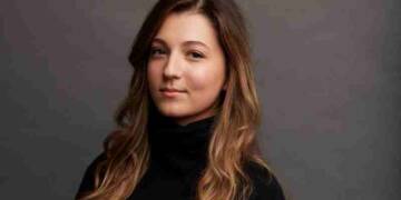 Stephanie Katherine Grant posing for photoshoot