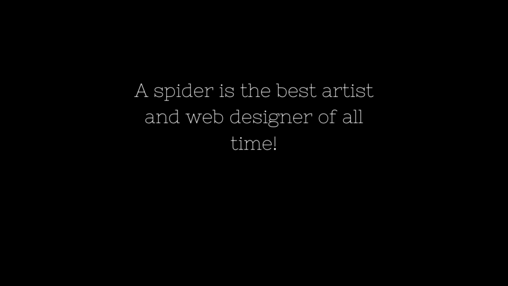 best spider web quotes