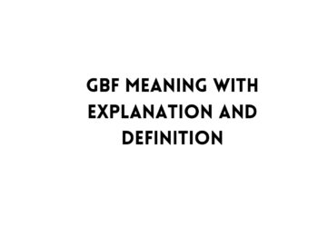 gbf meaning table