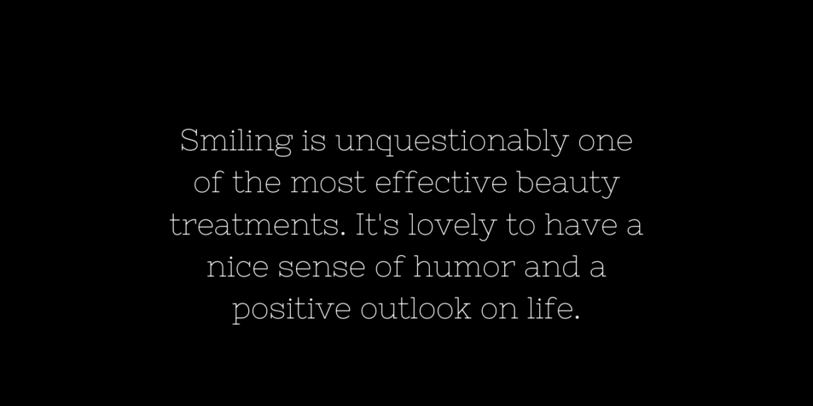 Let your smile change the World