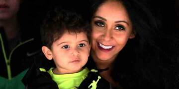 Lorenzo Dominic Lavalle with his mother