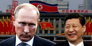 north korea,china,russia,jinping