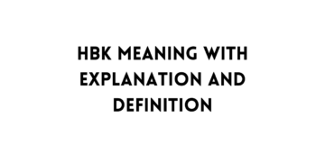 HBK Meaning table