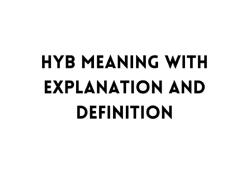 HYB meaning table