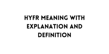 HYFR full form table