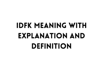 IDFK full form table