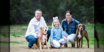 Joey Ashley with his family