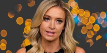 Ryann McEnany doing press conference