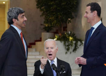 Arabs openly embrace Syria and set Biden’s posterior on fire