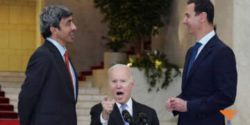 Arabs openly embrace Syria and set Biden’s posterior on fire