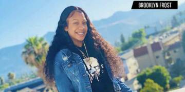 Brooklyn Frost photoshoot in woods