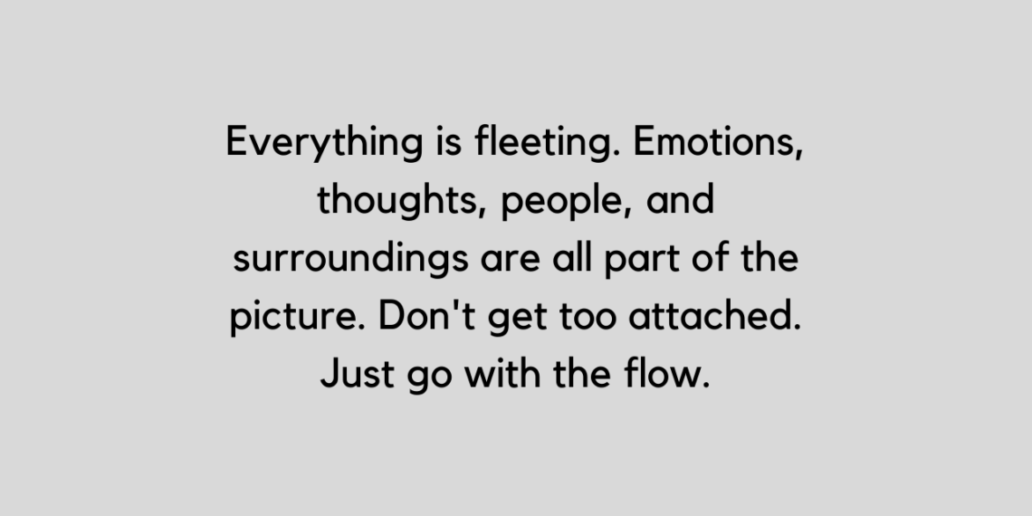 go with the flow quote to share on social media