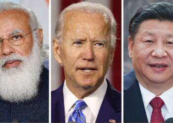 Biden is desperately trying to project India as a member of the Russia-China axis. Illogical and laughable