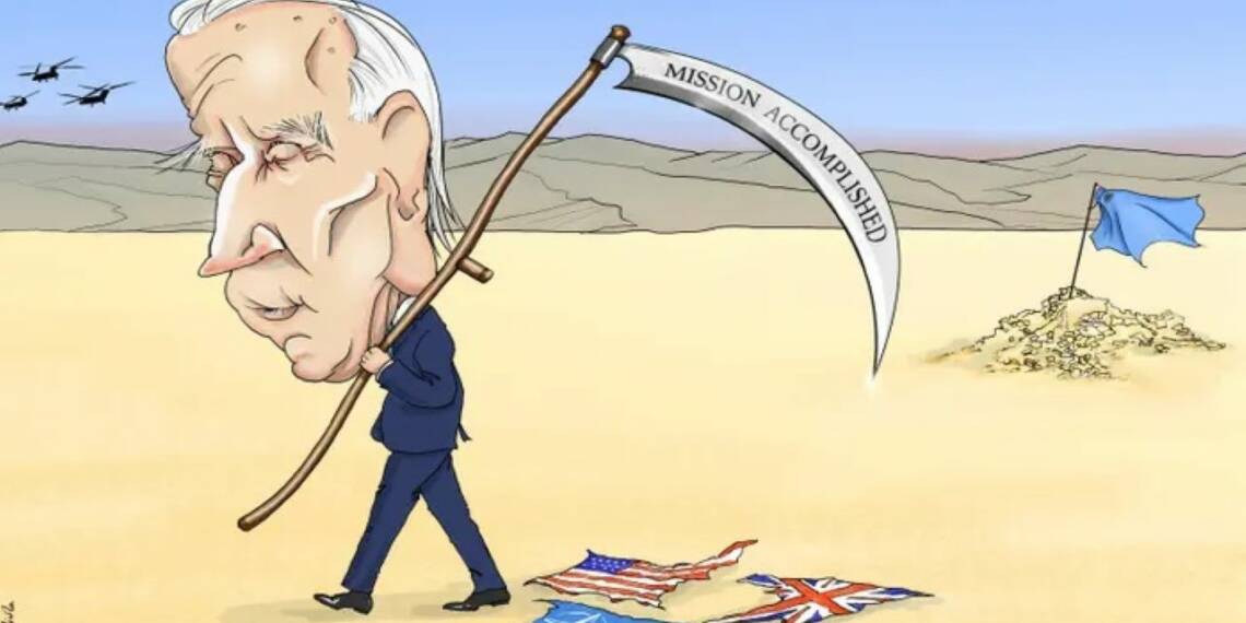 Who needs a China when Biden himself is destroying the US army with wokeism