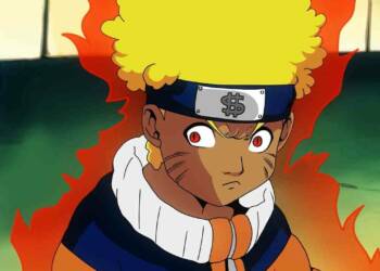 Black Naruto cartoon