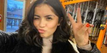 Catherine Gamez selfie with her ex boyfriend