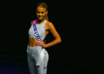 Emma Brooks McAllister on stage