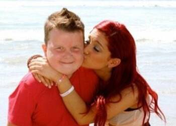 Ethan Munck with cat