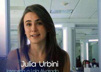 Julia Urbini with her crew