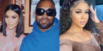 Model Yasmine Lopez with kim kanye