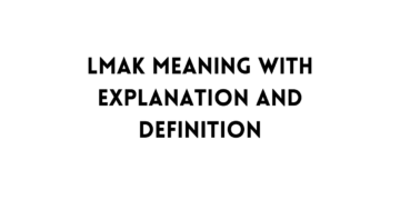 LMAK meaning table