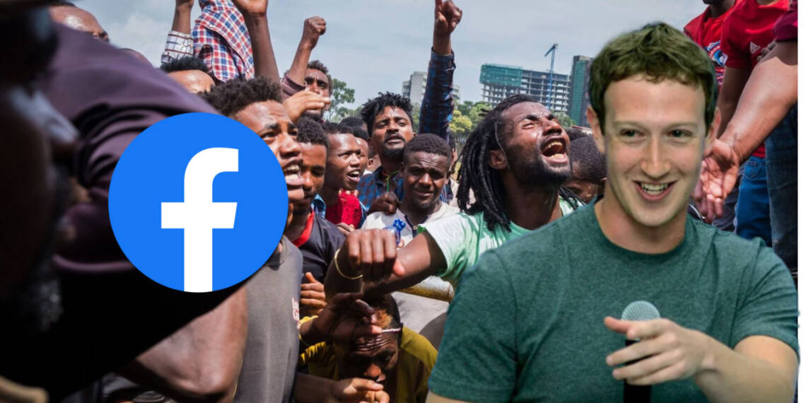Because of a Facebook policy lapse, thousands were slain in Ethiopia
