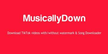musicallydown dashboard and logo