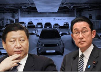 China, Japan, EV, Russia