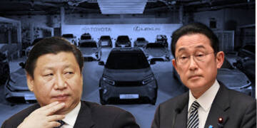 China, Japan, EV, Russia