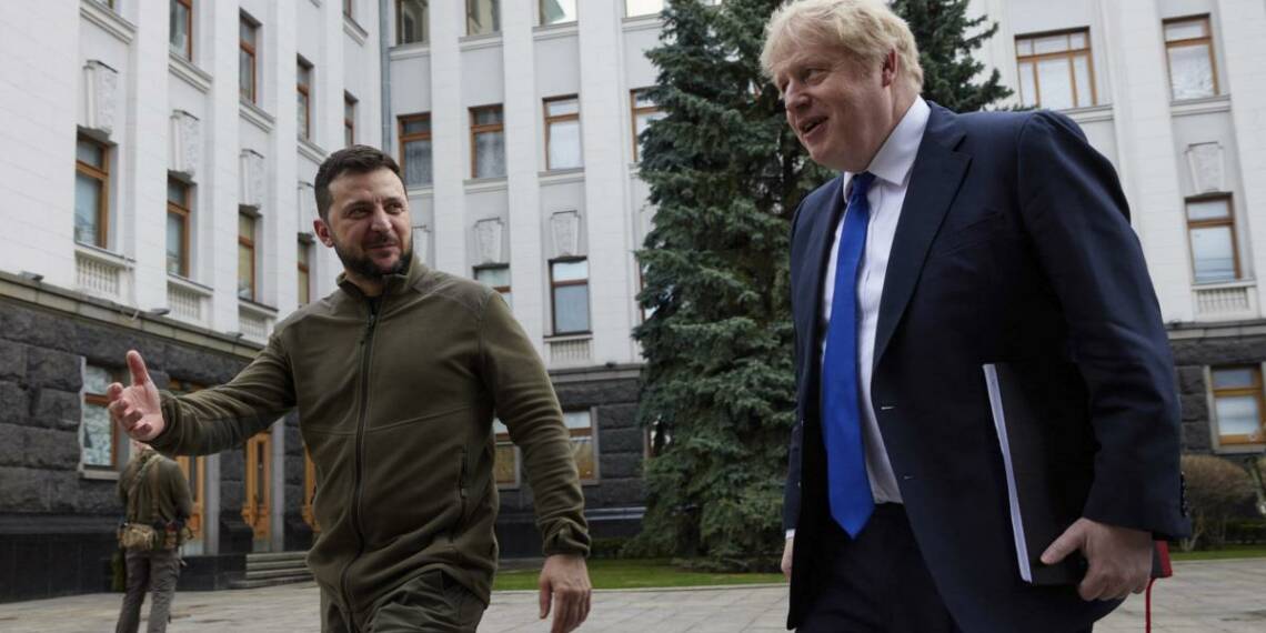 Zelensky now throws Boris Johnson under the bus for fuelling the war in Ukraine