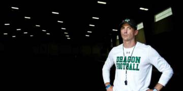 Riley Dodge posing for photoshoot