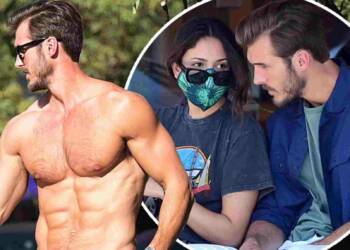 Dusty Lachowicz with his girlfriend