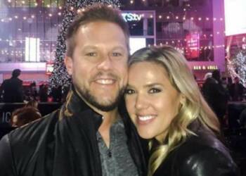 Jaime Maggio with her husband