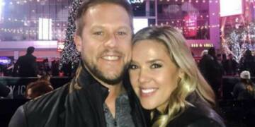 Jaime Maggio with her husband