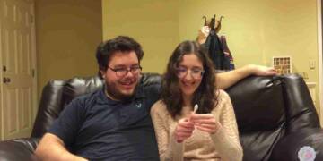 Leahbee with her husband