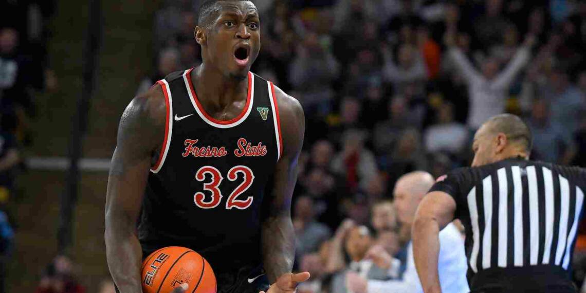 Nate Grimes playing basketball game