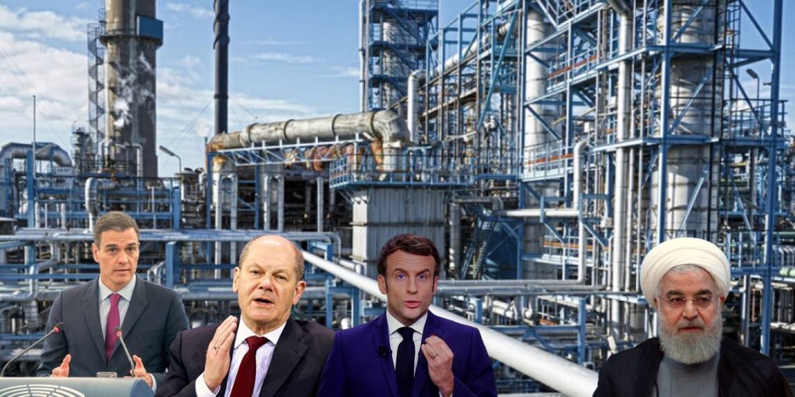 Has Germany jumped into bed with Iran? Or France, is it? Or Spain?