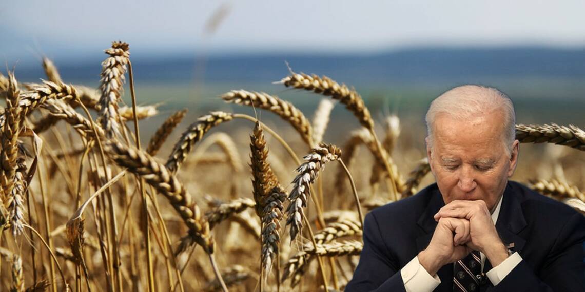 The US president is now an international wheat thief