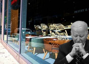 Biden stole $40 billion from small restaurants and businesses to send aid to Ukraine