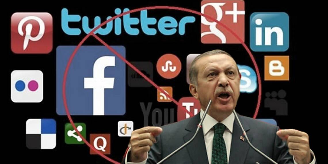 Erdogan social media accounts