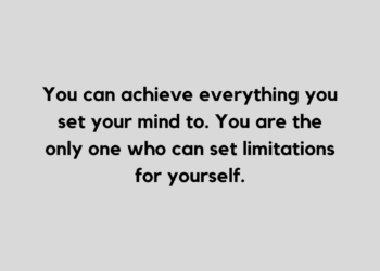 push through quote and caption