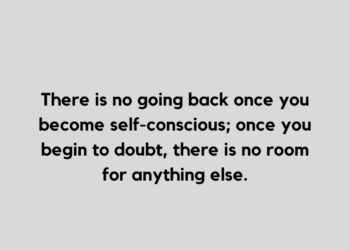 Social anxiety quote and caption for Instagram