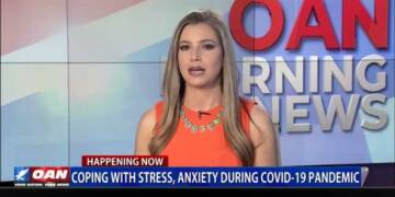 Stephanie Myers hosting Oan show