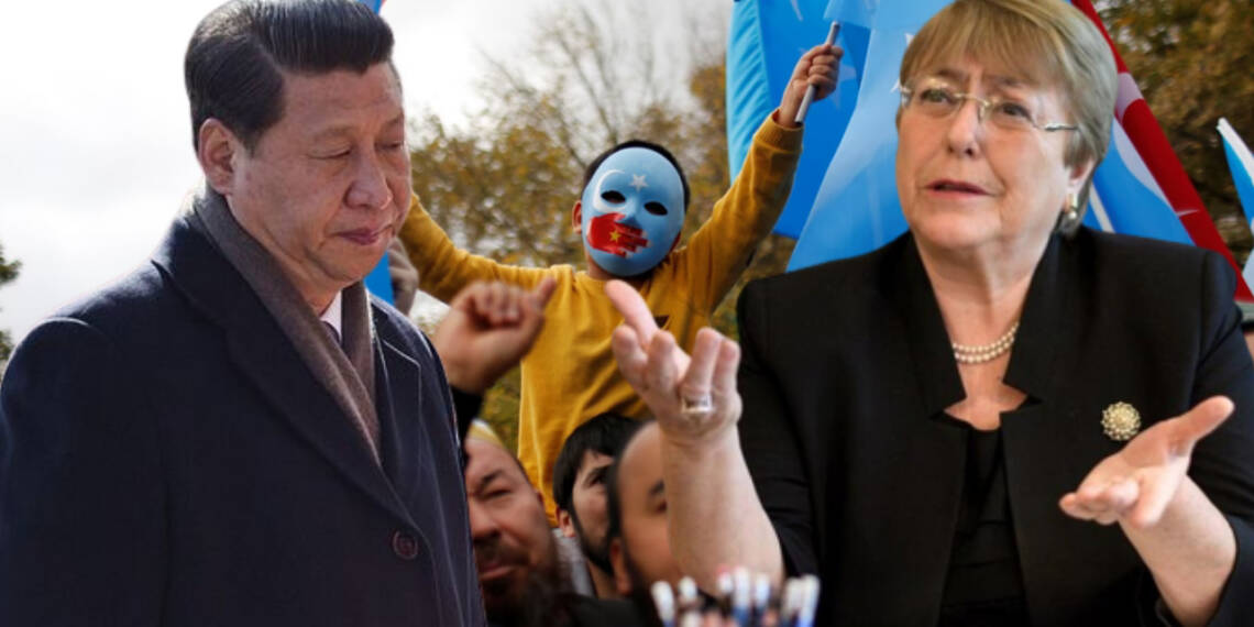 China’s human rights lies get exposed as soon as the UNHRC chief cuts the call