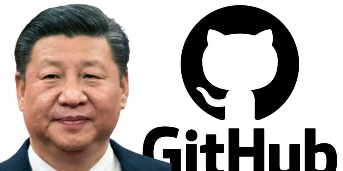 Chinese people have found a new tool to screw CCP with—GitHub